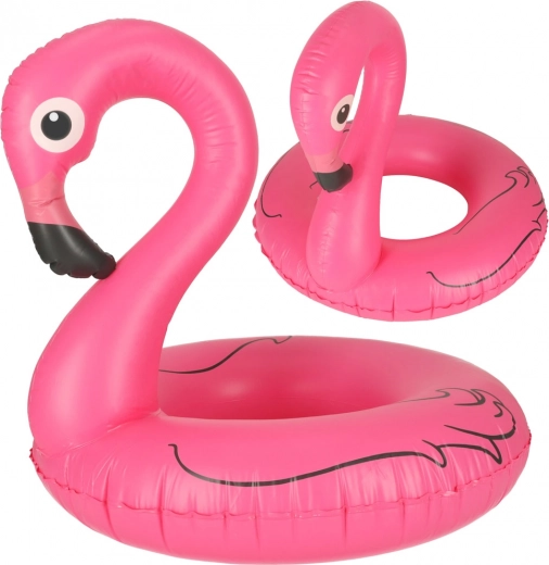 Nafukovací kruh plameňák 70 cm, nosnost 50 kg