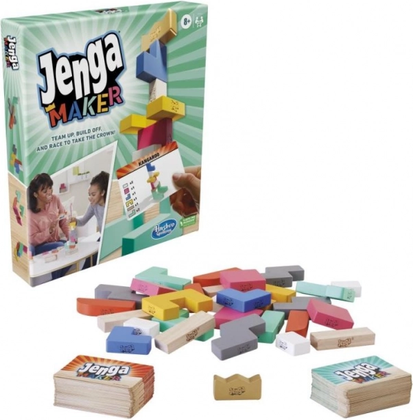 Stavitelská hra Jenga Maker