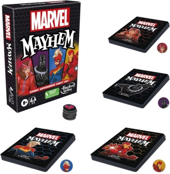 Karetní hra Marvel Mayhem