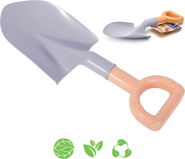 dětská lopatka na písek 33 cm WOOPIE GREEN z organického biologicky rozložitelného materiálu
