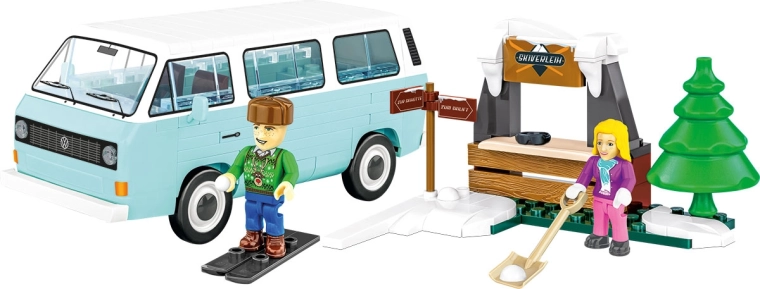 Ikonický VW T3 v zimní retro atmosféře
