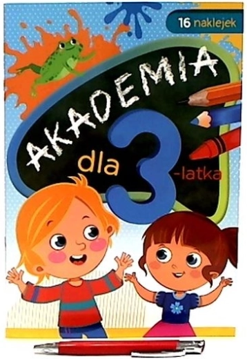 Akademie pro tříleté děti: hledej, hádej a lepi samolepky