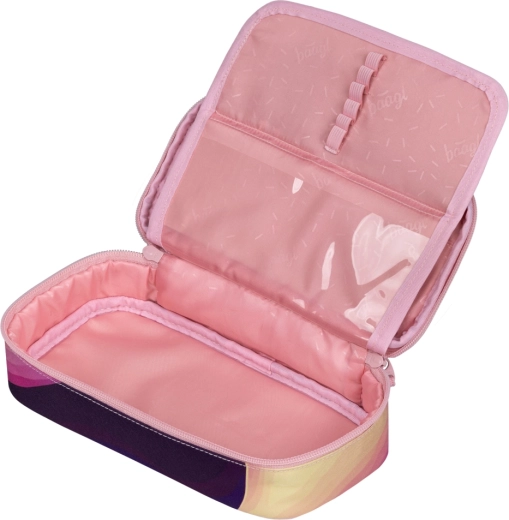 Praktický penál a sáček na tělocvik ve stejném designu