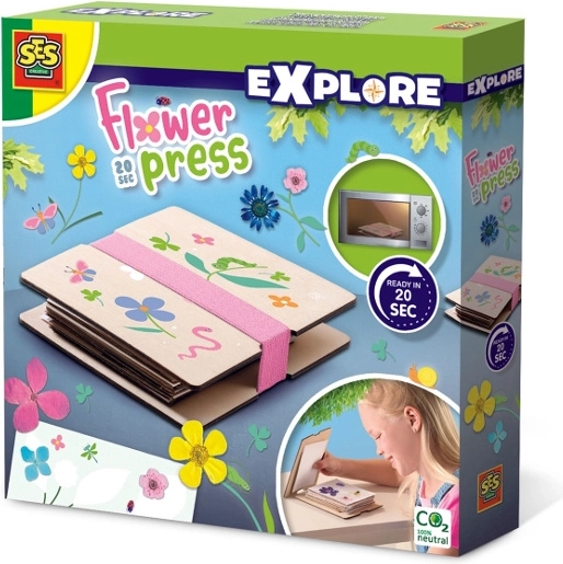 SES Explore lis na květiny do mikrovlnné trouby
