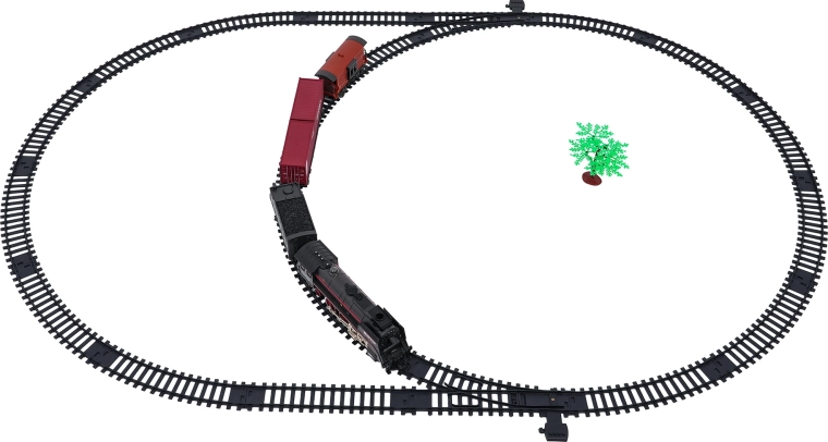 Snadné sestavení pevné trati