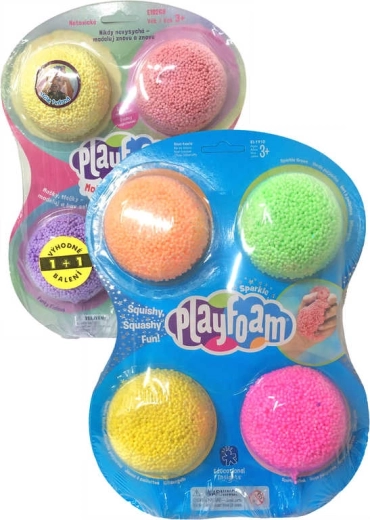 PlayFoam pěnová modelína v bublinách, sada 8 barev