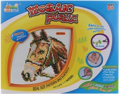Mozaika s motivem koně