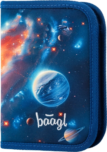 Školní penál jednopatrový Vesmír BAAGL