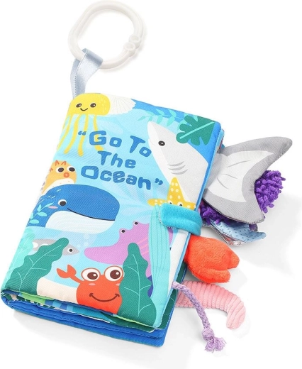 Dětská senzorická knížka BabyOno Go to the Ocean