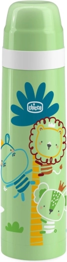 Chicco termoska zelená s obrázky 500 ml