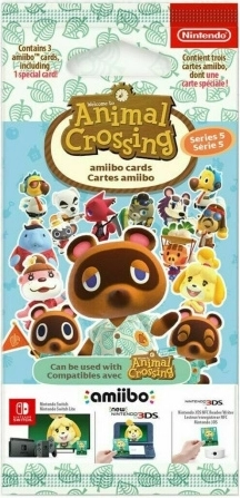 Animal Crossing amiibo karty série 5 - 1 kus