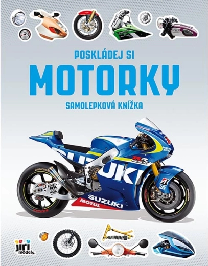 Poskládej si Motorky – samolepková knížka