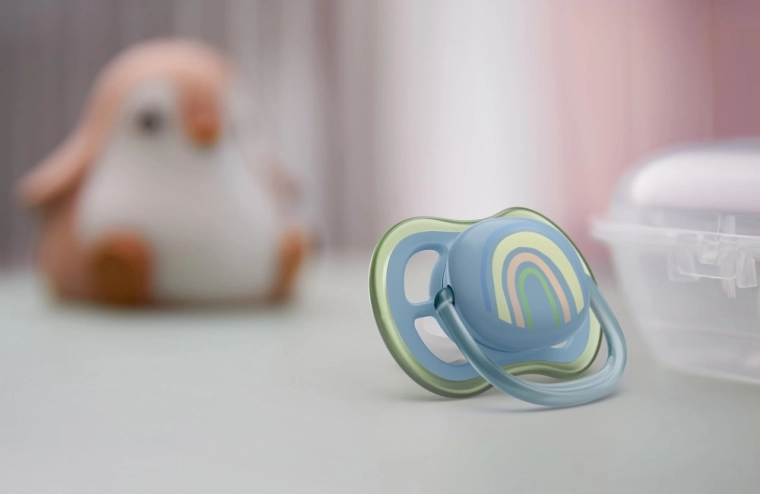 Měkký ortodontický silikonový sosák