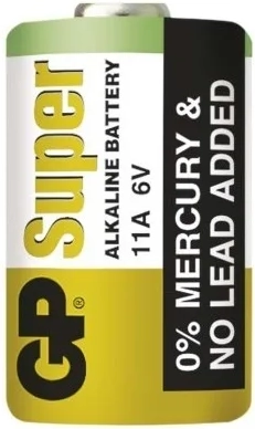 Alkalická baterie 6 V GP 11A (5 ks blister)