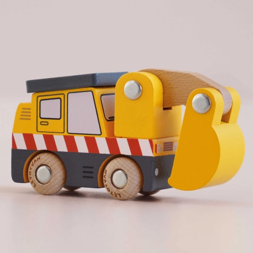 Le Toy Van dřevěné stavební auto Eddie