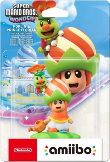 Amiibo Super Mario Bros. Wonder Poplin a princ Florian