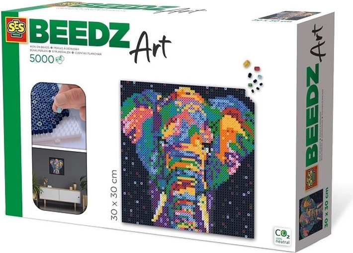 SES BeedzArt zažehlovací korálky fantazijní slon