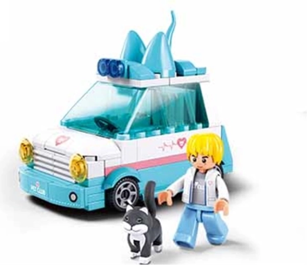 Sluban veterinářský vůz pro domácí mazlíčky