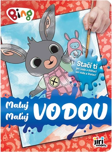 Malování vodou BING – kouzelné omalovánky