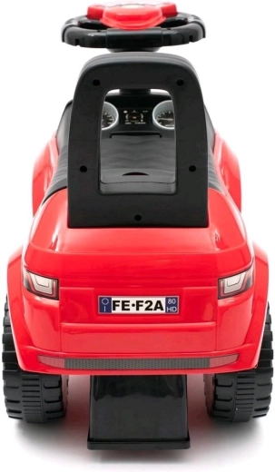 Stabilní široká kola a pohodlná opěrka