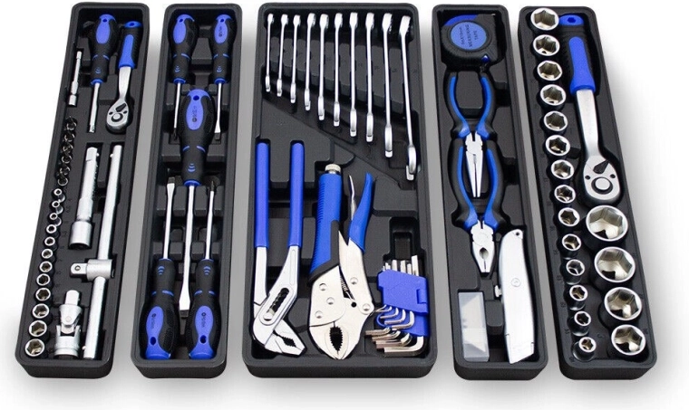 Kompletní výbava pro dílnu i domácnost