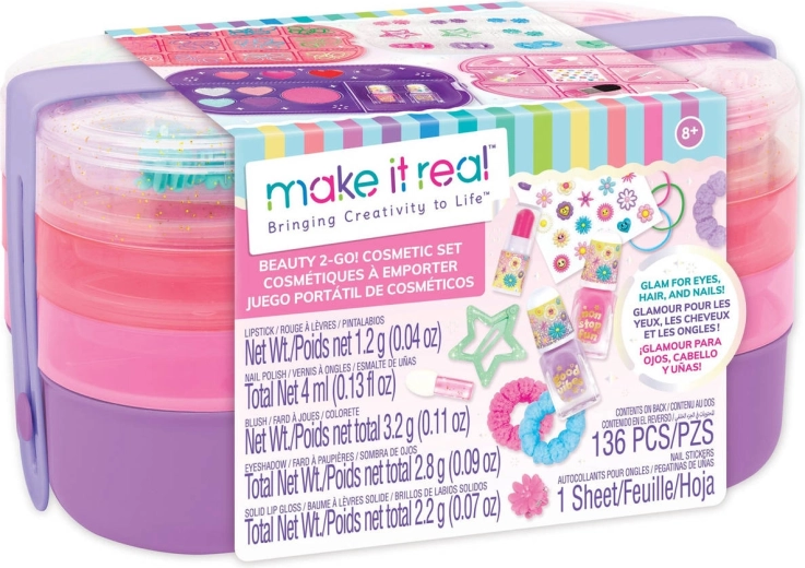 Make It Real Beauty 2-Go! dětská kosmetická sada na cesty