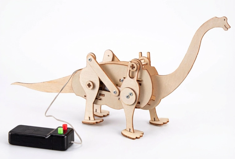 Stavebnice dinosaurus Brachiosaurus na kabel