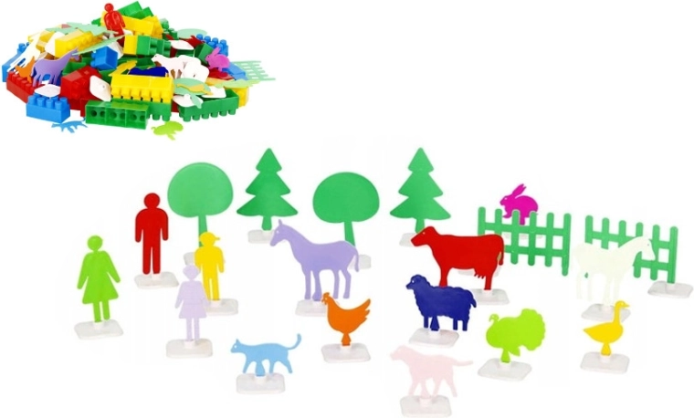 Stavebnice Macyszyn Toys 100 dílků