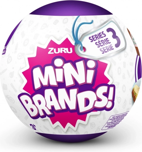 Mini figurky 5 SURPRISE Mini Brands – série 3, 1 ks