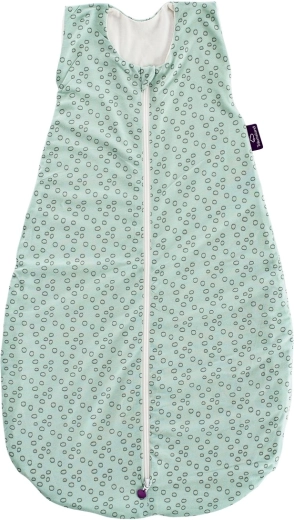 Träumeland letní spací pytel Liebmich Tencel Kreise mint 110 cm