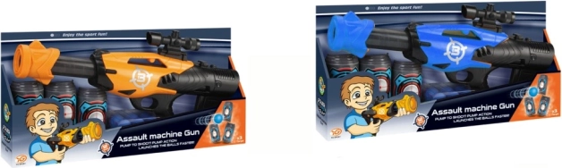 Pistole na pěnové míčky 42 cm