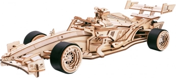 3D Dřevěná Skládačka Závodní Auto