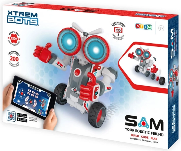 Režim dílny a odemykatelné podoby robota