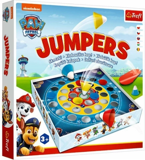 Rodinná hra Skákací figurky PAW PATROL