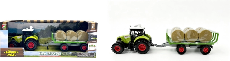PLEJO zvukový traktor s valníkem
