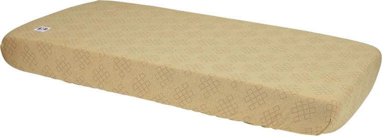 Lodger slumber empire prostěradlo do kolébky 40 × 80 cm caramel