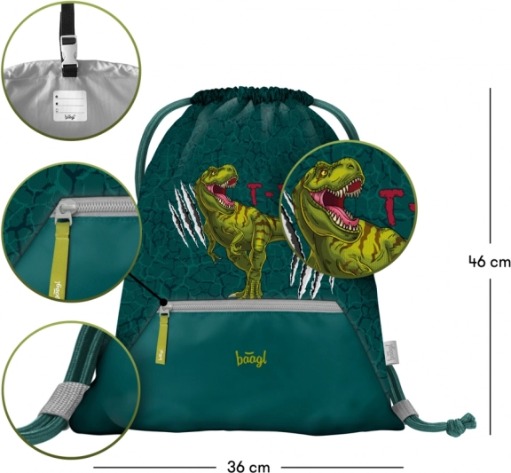 Spodní kapsa na zip pro drobnosti