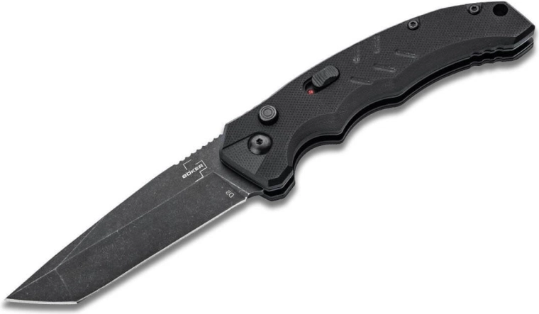 Automatický zavírací nůž Böker Plus Intention II tanto 7,8 cm