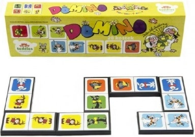 Domino Pojď s námi do pohádky – 28 dílků společenská hra