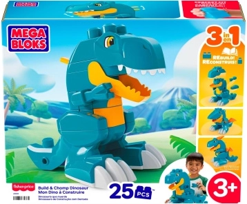 Mega Bloks stavebnice dinosaurus 3 v 1
