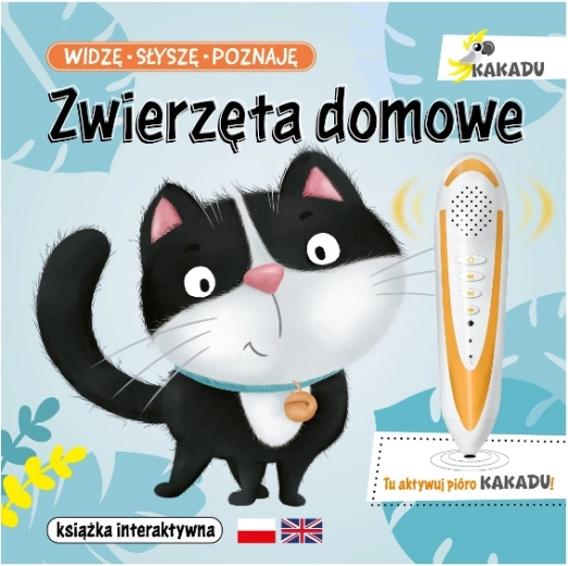Kakadu vidím, slyším, poznávám: domácí zvířata (interaktivní kniha)