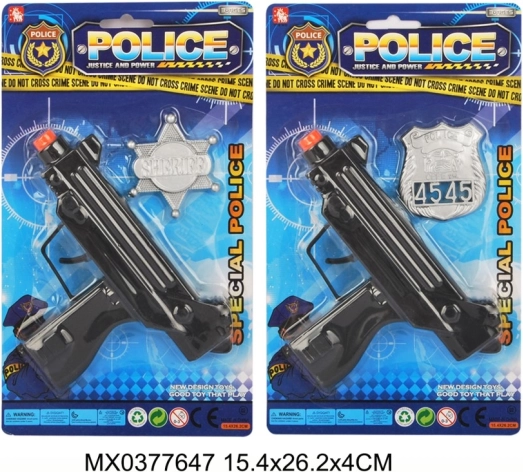 Policejní sada s odznakem pro děti