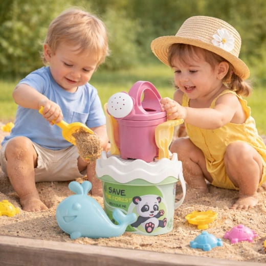 Recyklovaný plast a hravý design