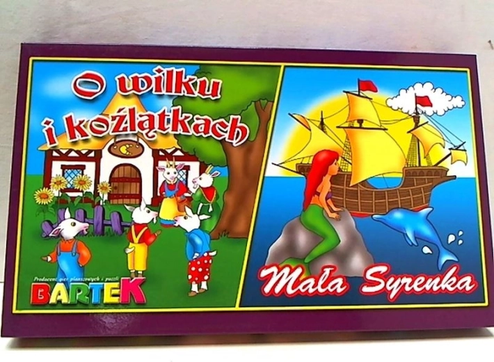 Deskové hry Malá mořská víla a O vlku a kůzlátkách