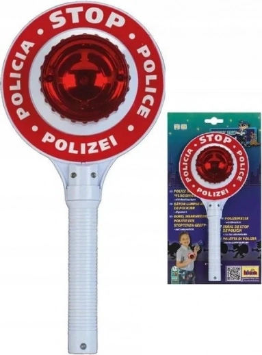 Policejní terčík se světlem na baterie