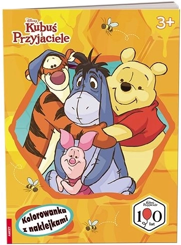 Disney Medvídek Pú a přátelé – omalovánky se samolepkami