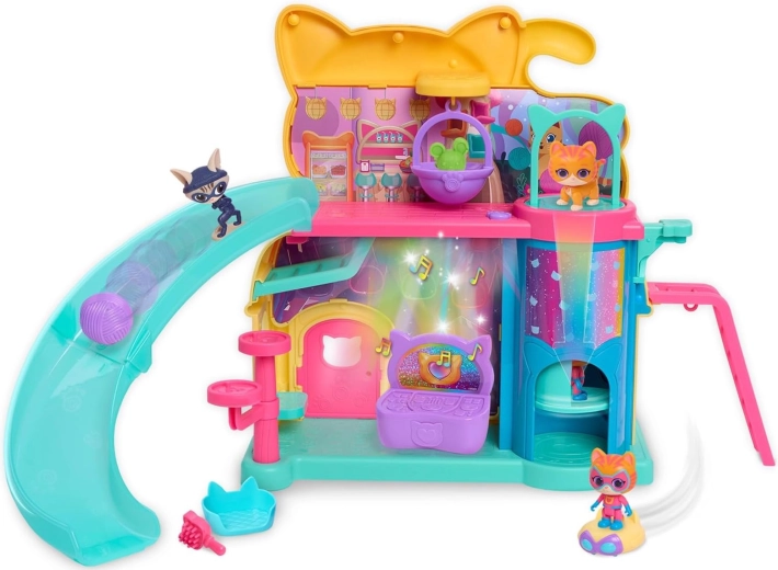 Disney Junior Superkoty herní set Purr'n'Play s figurkami
