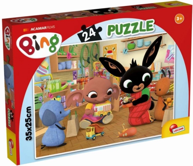 Dětské puzzle Bing 24 dílků