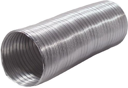 Flexibilní hliníkové potrubí 100 mm (délka 230–1000 mm)