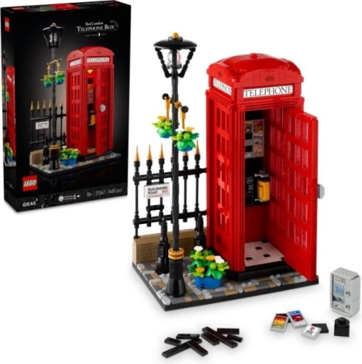 LEGO Ideas červená londýnská telefonní budka 21347